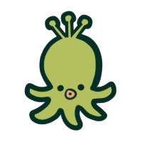 GREEN POPTOPUS