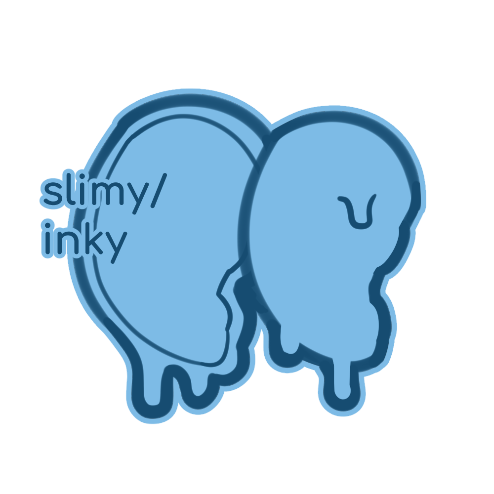 SLIMY/INKY (TAIL DECO)