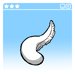 POINTED TIP (TAIL TIP)