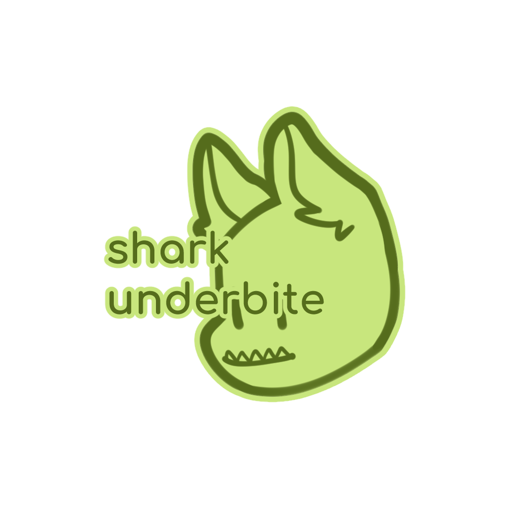 SHARK UNDERBITE (TEETH)