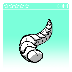 EXOSKELETON (TAIL DECO)